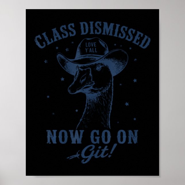 Poster Ganso Cl Dispensado Continue No Git Fun Último Dia (Frente)