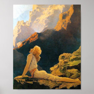 Poster Gansos Selvagens De Maxfield Parrish