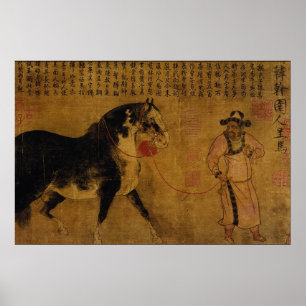 Poster Garanhão com Cavalariço