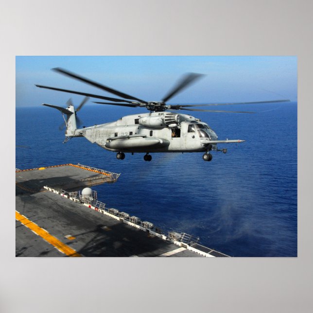 Poster Garanhão super de CH-53E (Frente)