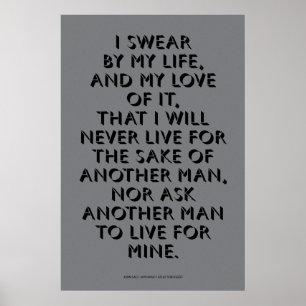 Poster Garantia de John Galt