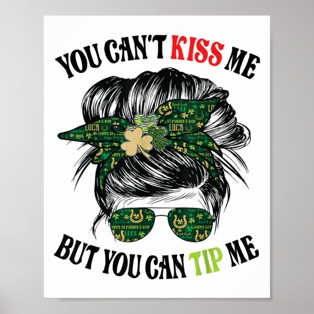 Poster Garçom De Bartender De Garçonete Engraçado Ti (Frente)