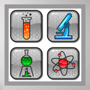 Poster Garcya.us_ScienceIcons