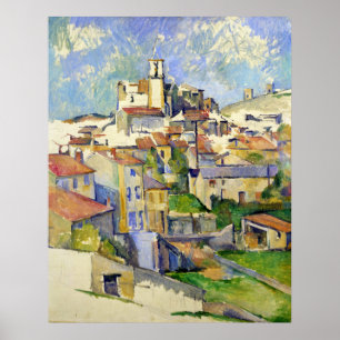 Poster Gardanne - Paul Cezanne - c1885