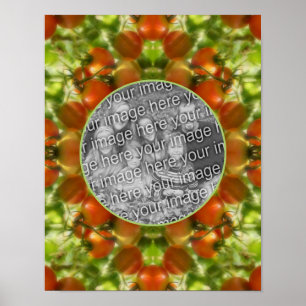 Poster Garden Cherry Tomates Natureza Adicionar Sua Foto
