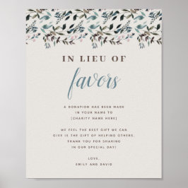 Poster Garden Crest | casca | Caridade da dádiva de casam