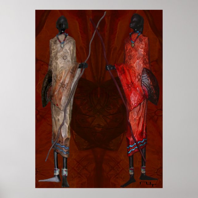 Pôster gardianos da máscara (Frente)