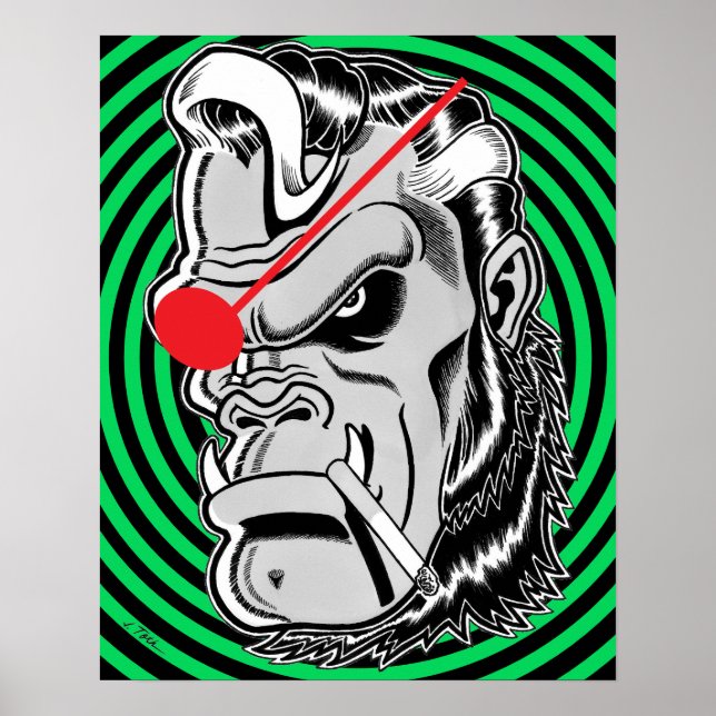 Poster Garganta™/Poster de Cabeça (Frente)