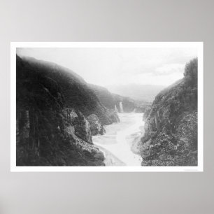 Pôster Garganta trapezóide Valdez, Alaska 1914