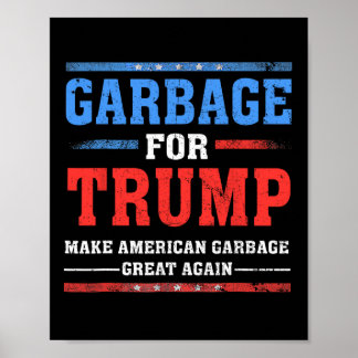 Poster Garge Para Trump Faça o Garge Americano Grande Nov