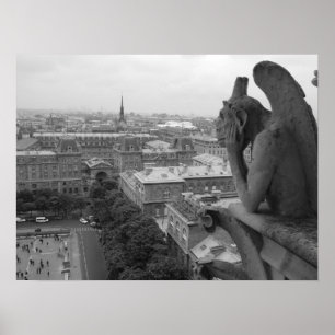 Pôster Gárgula 2 de Notre Dame