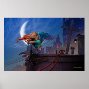 Pôster Gárgula por J. Matthew Raiz