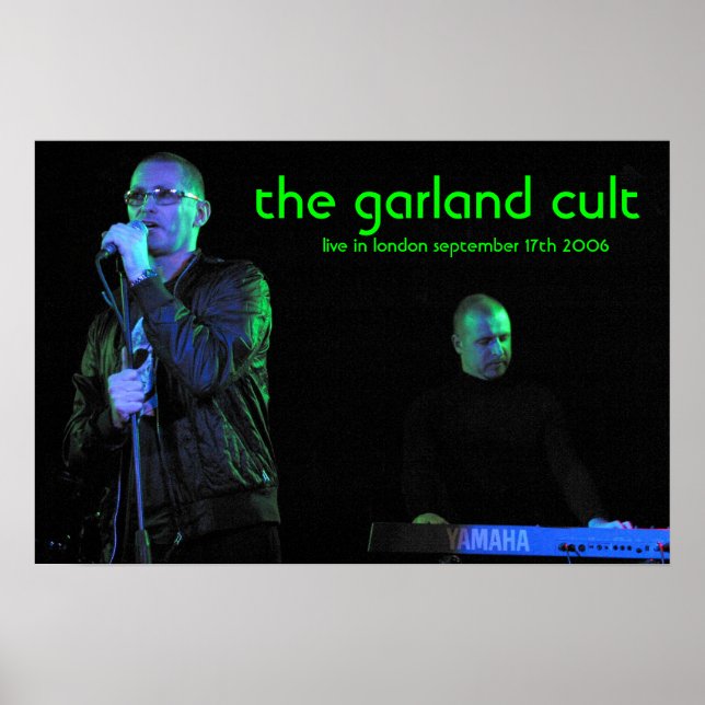 Pôster Garland Cult>live (Frente)