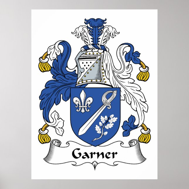Poster Garner Family Crest (Frente)