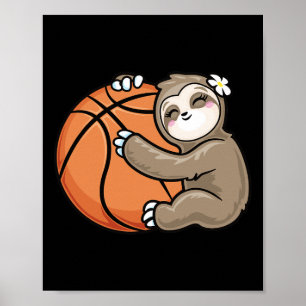 Poster Garota Bonita Adora Basquete De Lama
