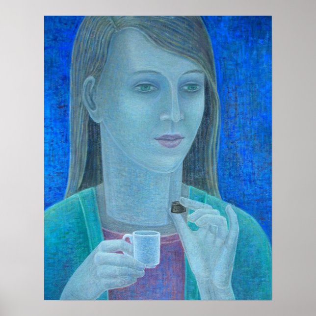 Poster Garota com Chocolate 2011 (Frente)