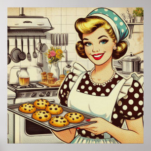 Poster Garota Cupcake