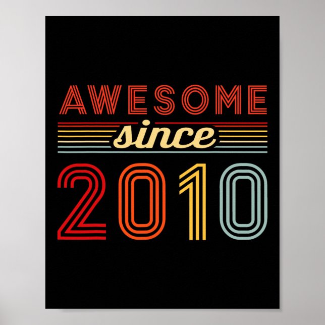 Poster Garota de 14 anos 14 de aniversário Engraçado 14 a (Frente)