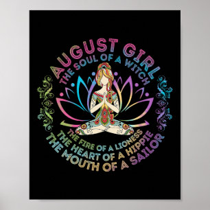 Poster Garota de Agosto A Alma de uma Bruxa Aniversário H