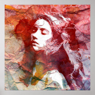 Pôster Garota De Aquarela - Atrevida-Se A Amar