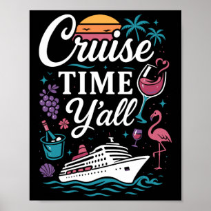 Poster Garota de Férias em Cruzeiro Tempo de Cruzeiro, Pe