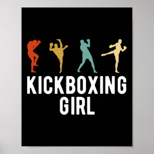 Poster Garota de Kickboxing Kickboxer