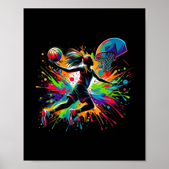 Poster Garota do Grafite Esqueleto  (Frente)