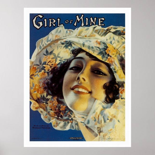 Pôster Garota minha (Frente)