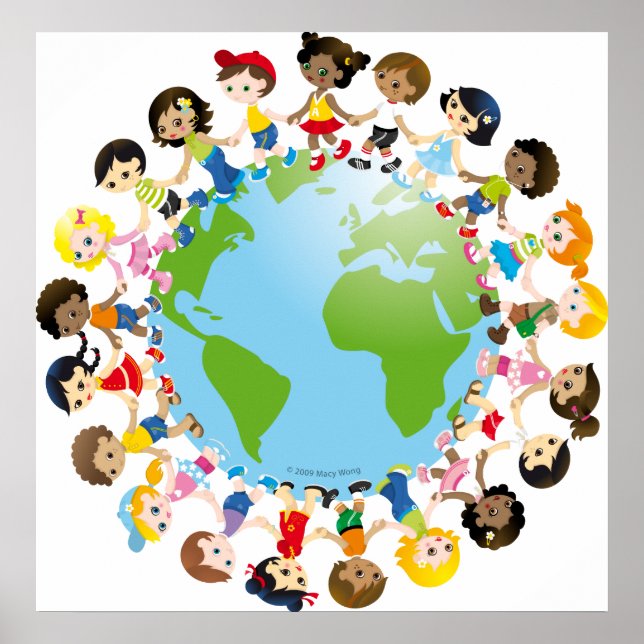 Pôster Garota mundial (Frente)