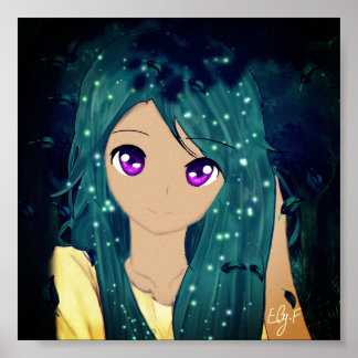 Poster Garota na floresta