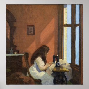 Poster Garota na máquina de costura (1921)
