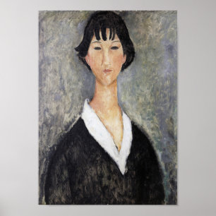 Poster Garota Negra, Modigliani
