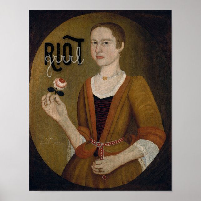 Pôster Garota Riot (Frente)