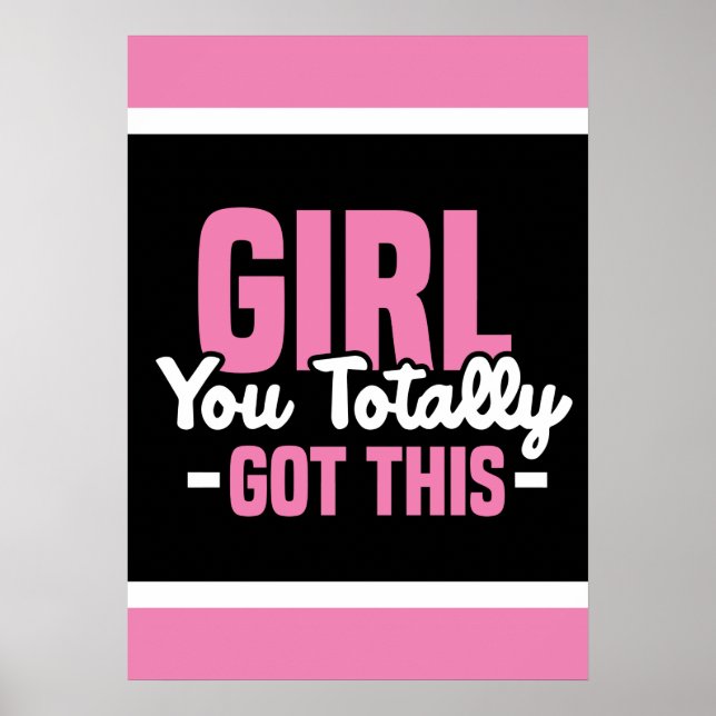 Poster Garota Você Tem Isso (Frente)