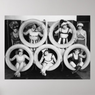 Poster Garotas Cansadas: 1920