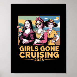 Poster Garotas da Mona Lisa em Cruzeiro 2026 Férias de Cr