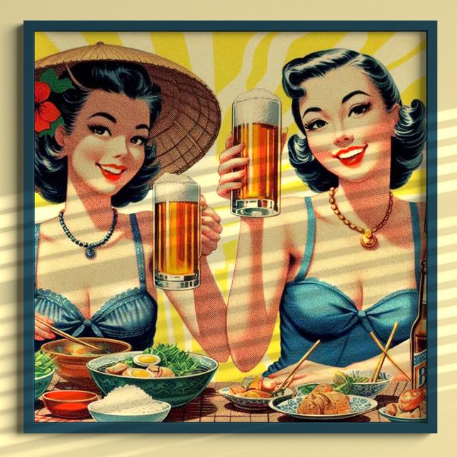 Poster Garotas de Cerveja da Fava (Criador carregado)