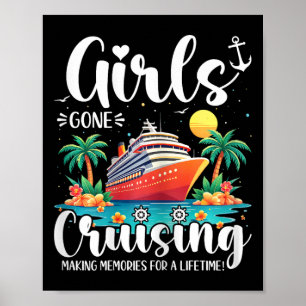 Poster Garotas em Cruzeiro Criando Memórias Para Toda a V