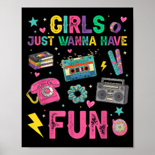 Poster Garotas Engraçadas Querem se Divertir Incrível 70 