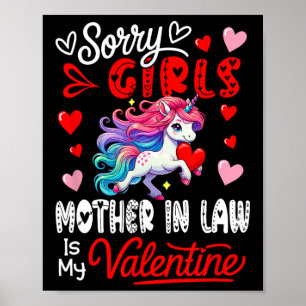 Poster Garotas Piada Engraçada Mãe Política É Meu Namorad