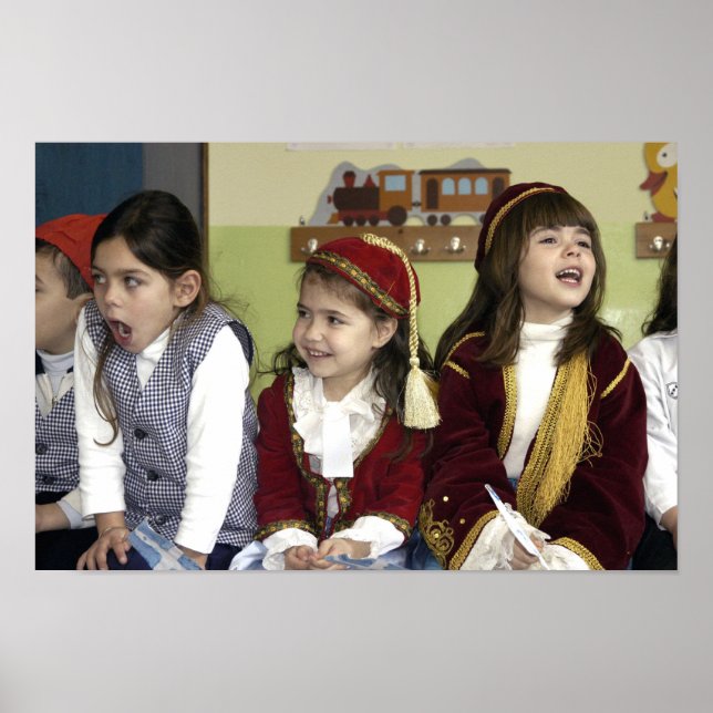 Pôster Garotas Rindo (Frente)