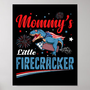 Poster Garotinha Pequena Bombinha do Dia da Independência