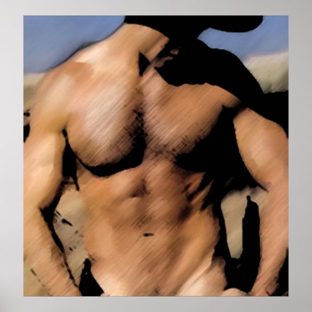 Poster Garoto Escuro (Frente)