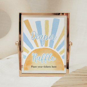 Poster Garoto Um Pequeno Raio Sol Fralda Raffle