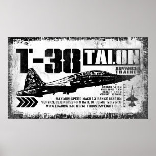 Poster Garra T-38