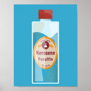Poster Garrafa de Querosene