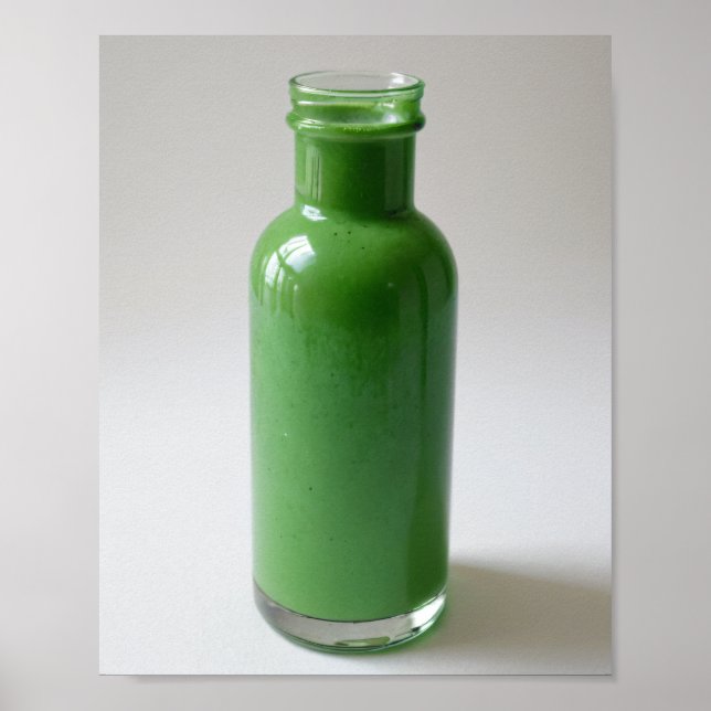 Poster Garrafa Verde (Frente)