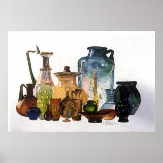 Pôster Garrafas (Frente)