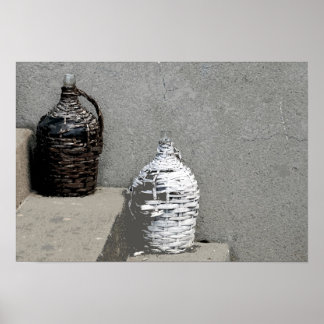 POSTER GARRAFAS ANTIGAS DO WICKER