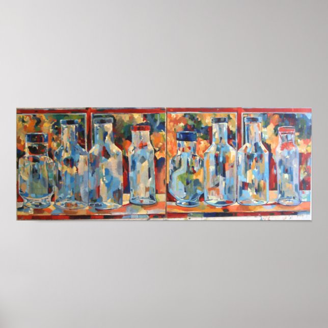 Pôster Garrafas de Estúdio (Frente)